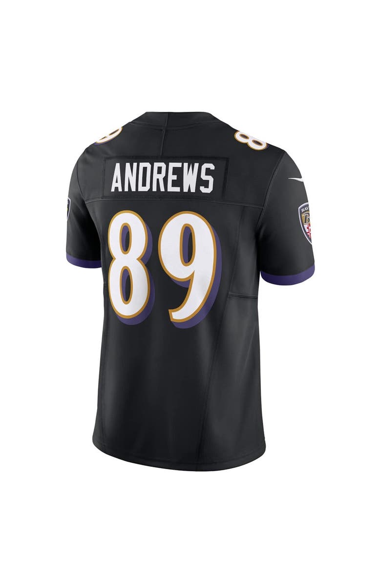Nike Men's Nike Mark Andrews Black Baltimore Ravens Vapor F.U.S.E. Limited Jersey, Alternate, color, Black