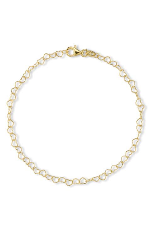 Heart Chain Anklet