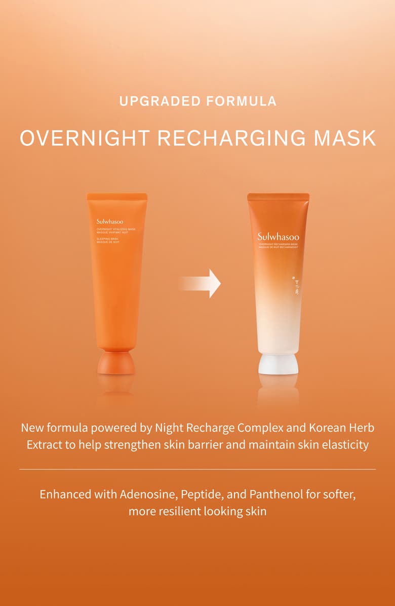 Sulwhasoo Overnight Recharging Mask, Alternate, color, 