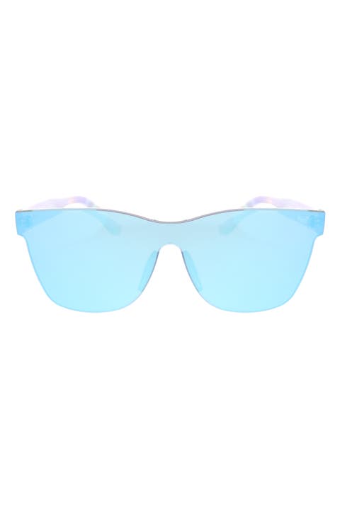 146mm Rimless Shield Sunglasses