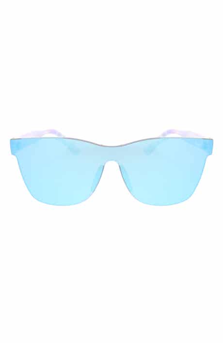 Roxy 146mm Rimless Shield Sunglasses