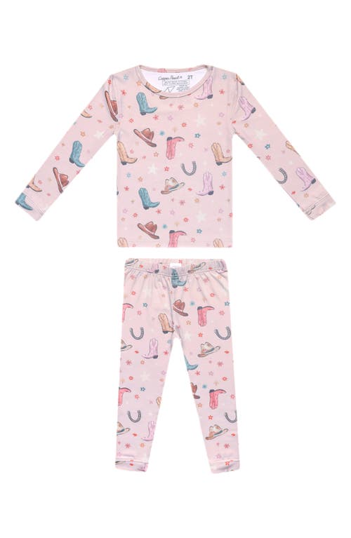 Copper Pearl Babies'  Cheyenne Fitted Jersey Two-piece Pajamas