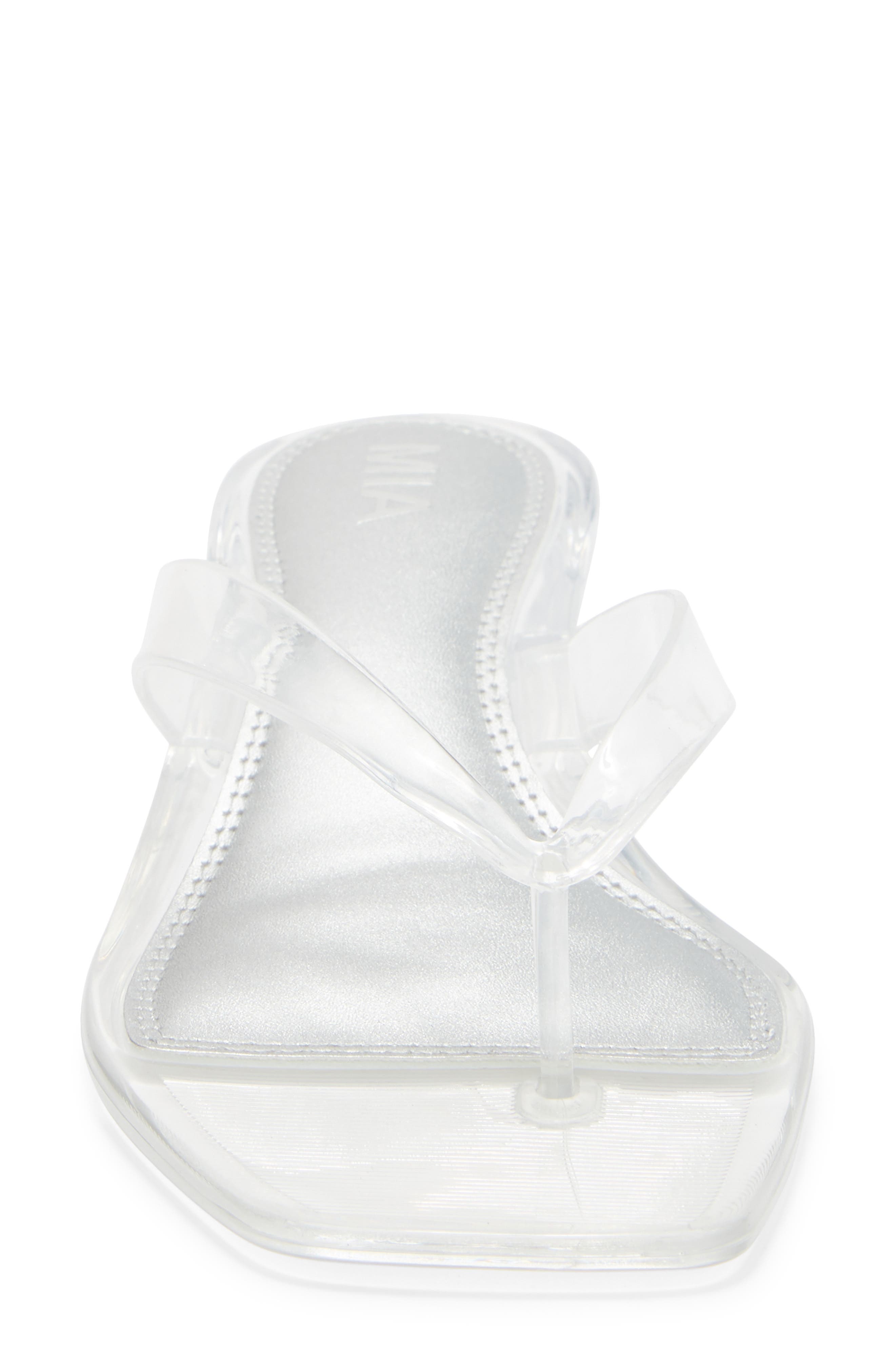 Martinni Slide Sandal, Alternate, color, CLEAR PVC