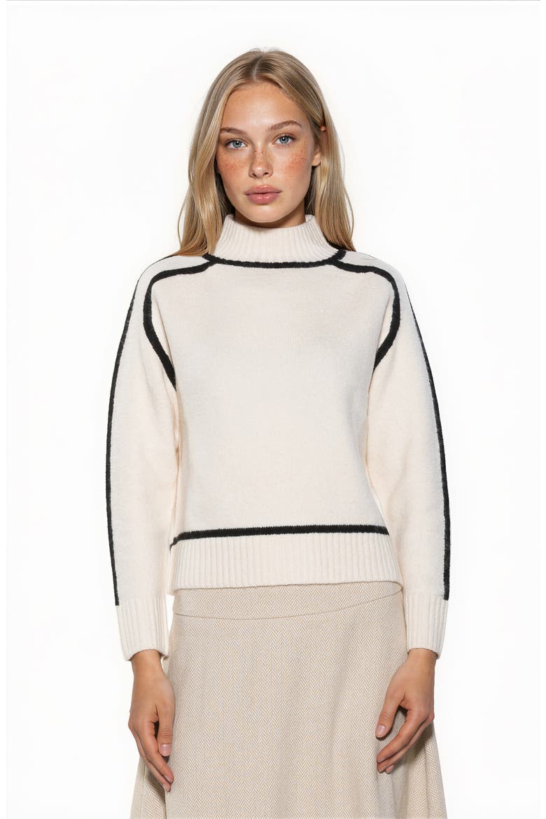 Richie Turtleneck Sweater, Alternate, color, IVORY