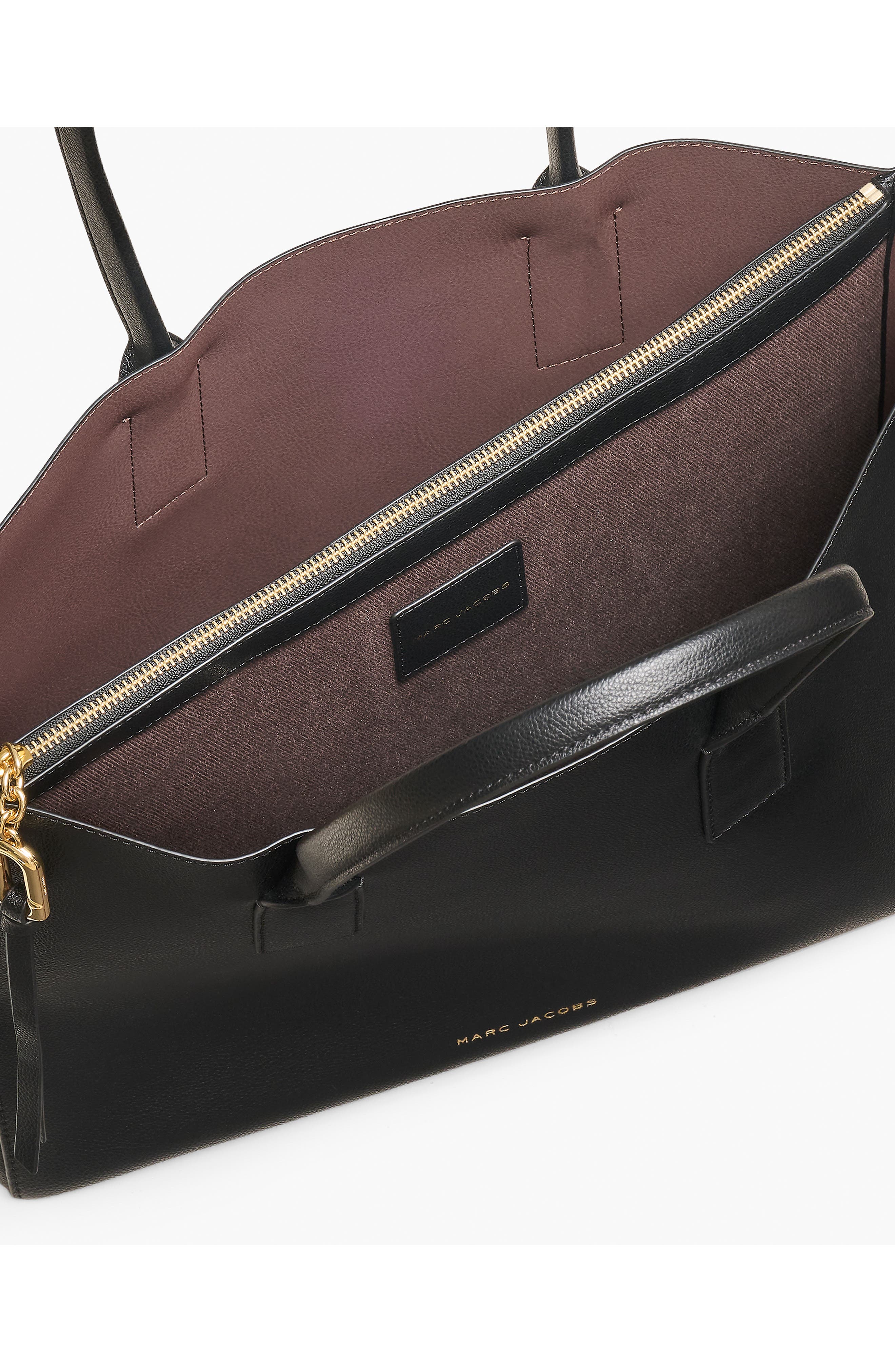 Marc Jacobs The Work Tote, Alternate, color, Black