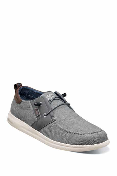 NUNN BUSH Brewski Moc Toe Canvas Shoe - Wide Width Available