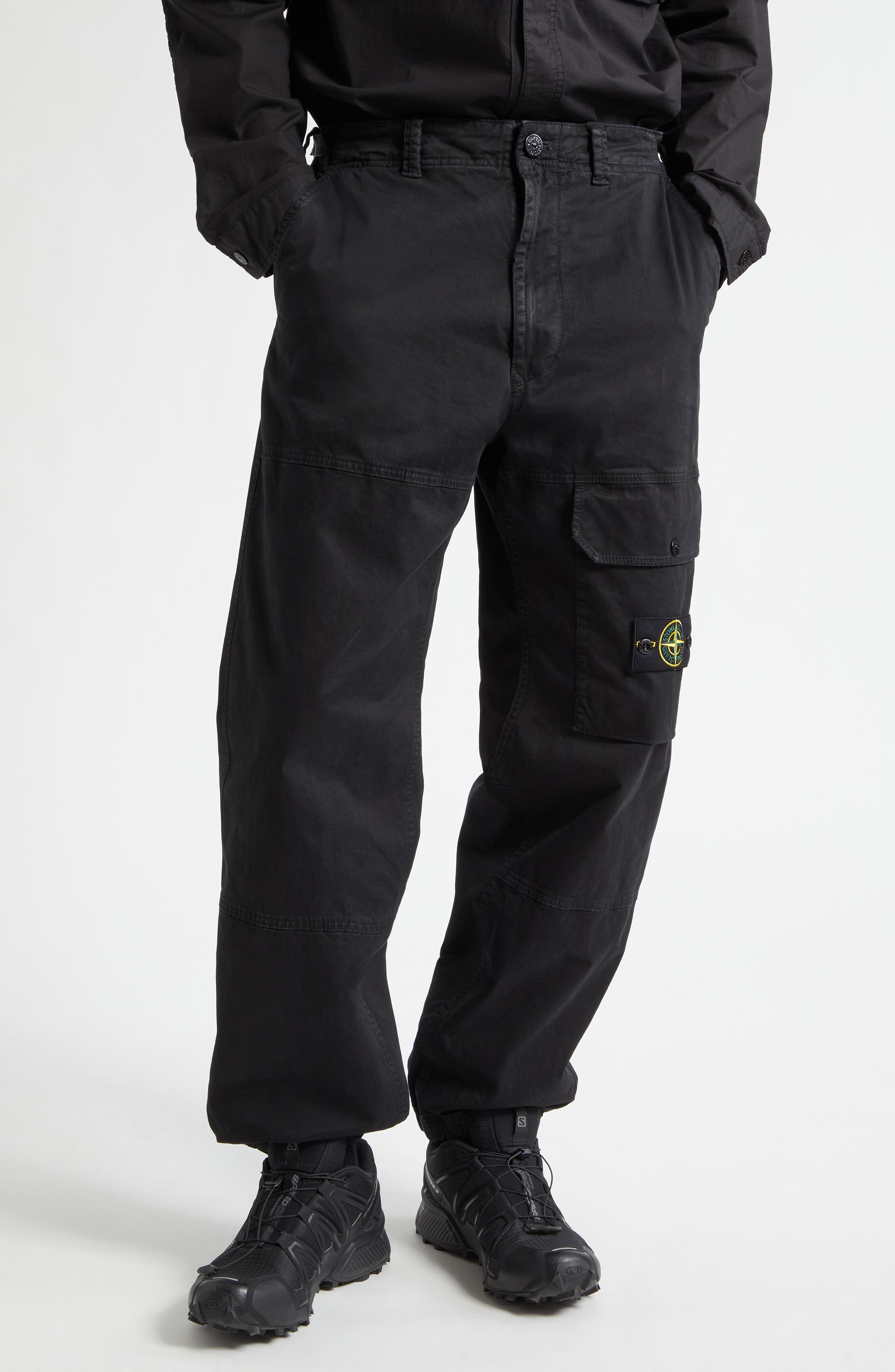 Stretch Cotton Joggers