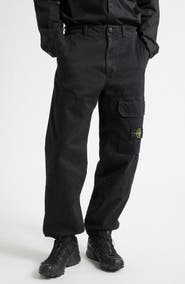 Stone Island Stretch Cotton Joggers