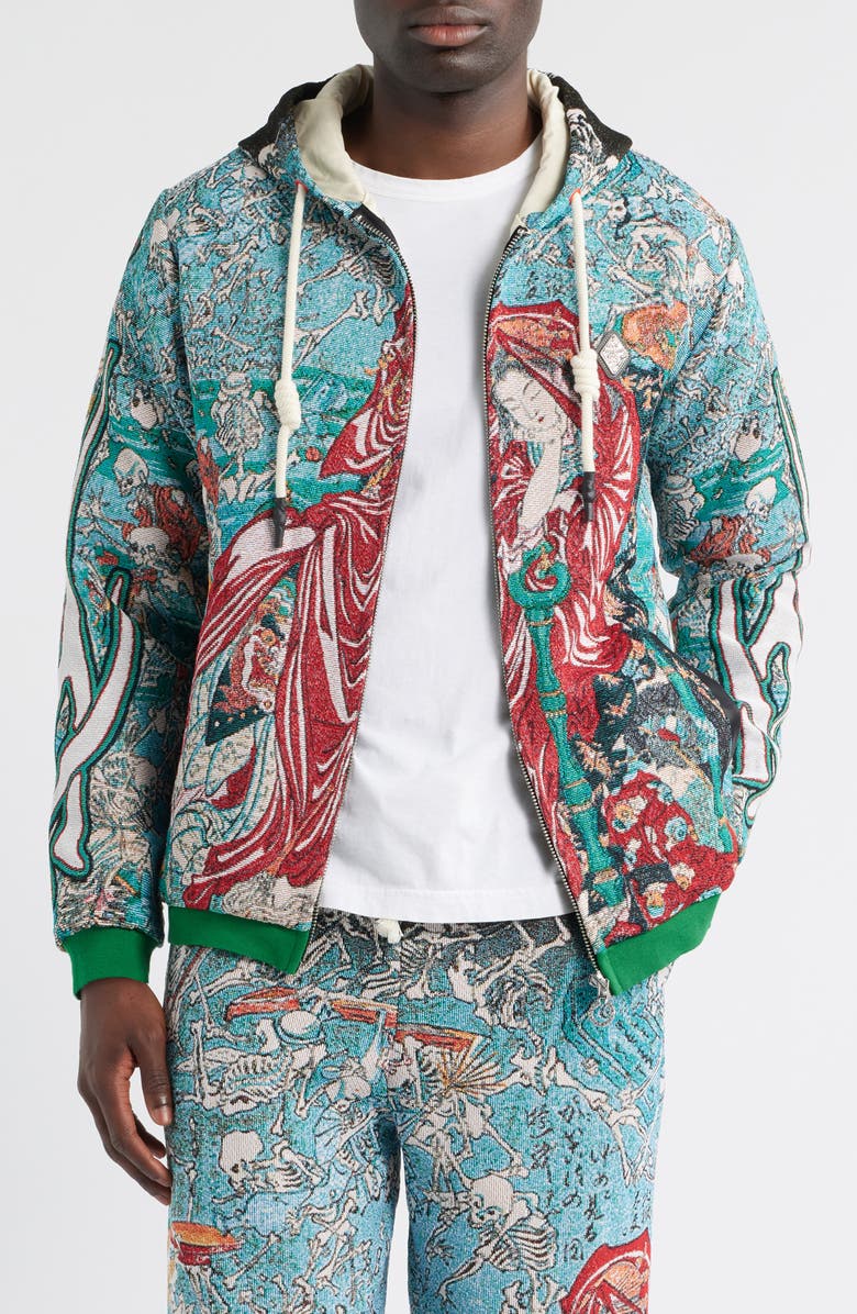 VERYRARE Jigoku Dayu Jacket, Main, color, Green