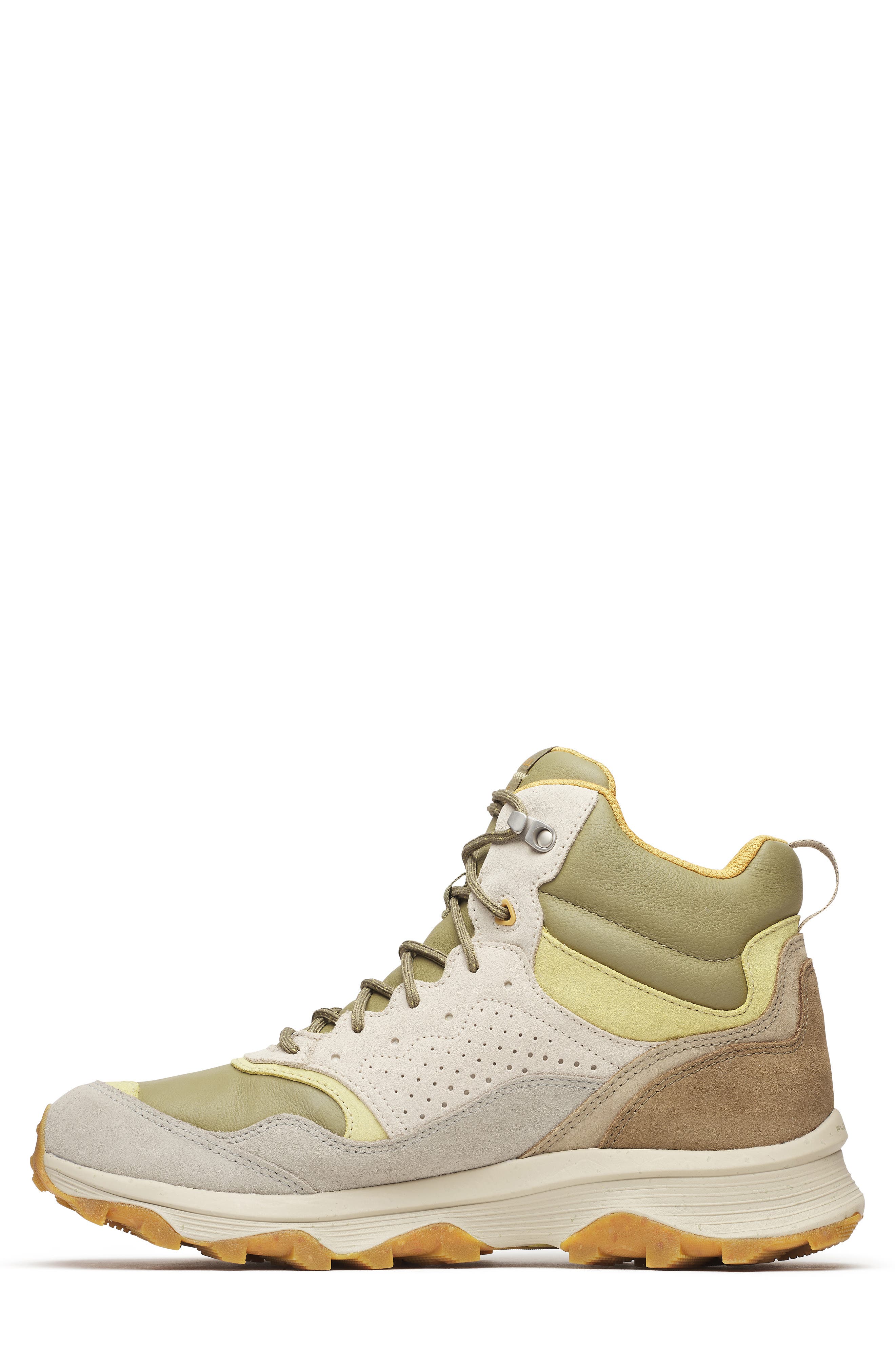 Merrell Speed Solo Mid Waterproof Hiking Boot, Alternate, color, Olivine