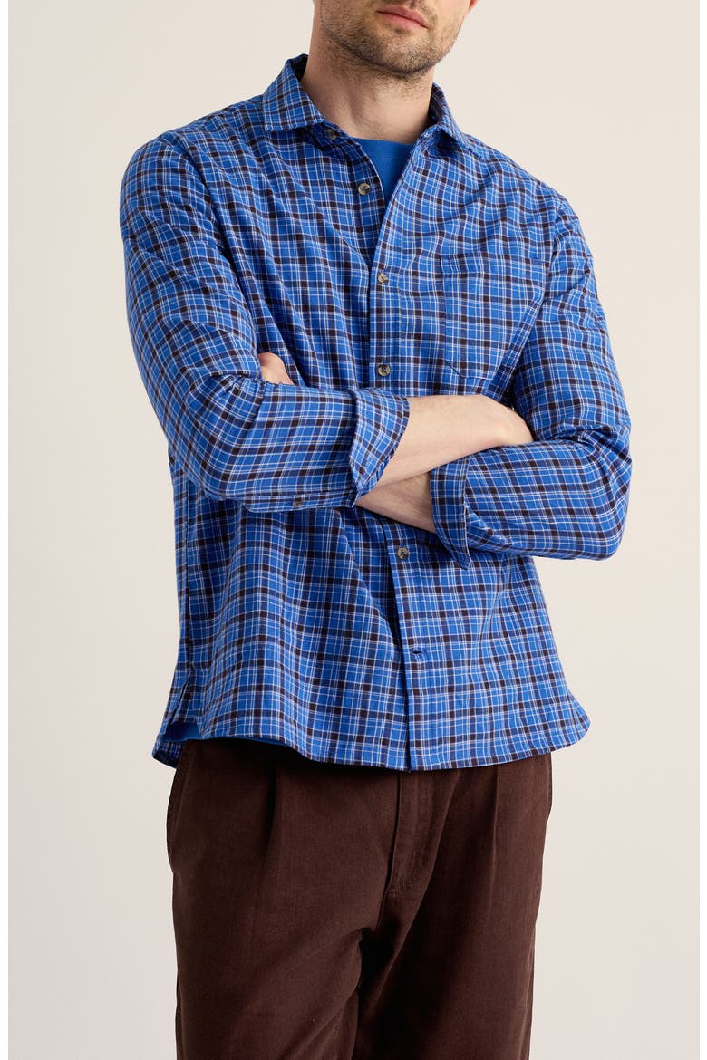 Banyan Long Sleeve Button Up Shirt, Main, color, KELYNACK SPLASH