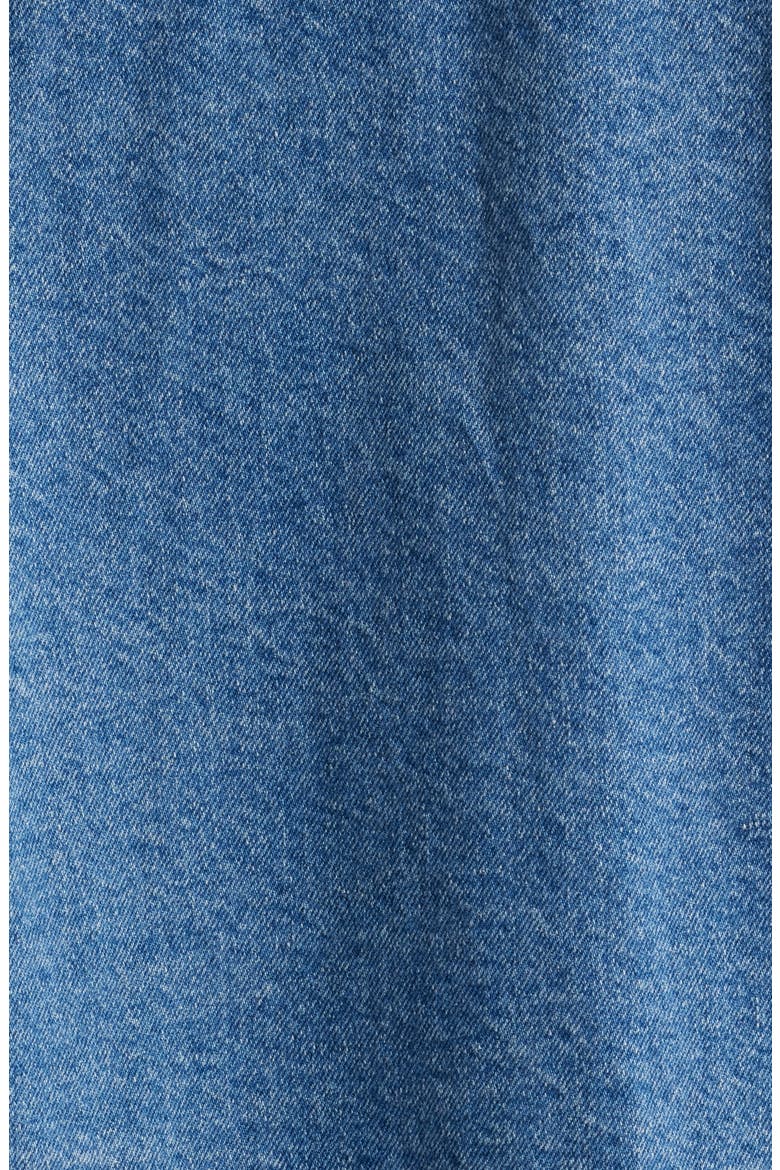 Relaxed Fit Denim Flight Jacket, Alternate, color, DENIM BLUE