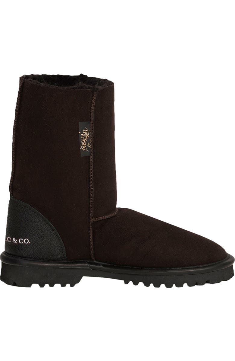 Celtic & Co. Aqualamb Regular Height Boots, Alternate, color, Darkest Brown