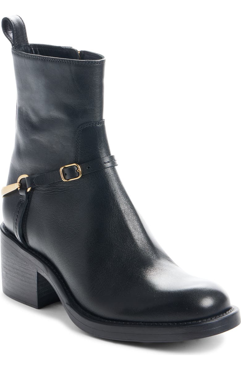 Chloé Dakota Ankle Boot, Main, color, Black