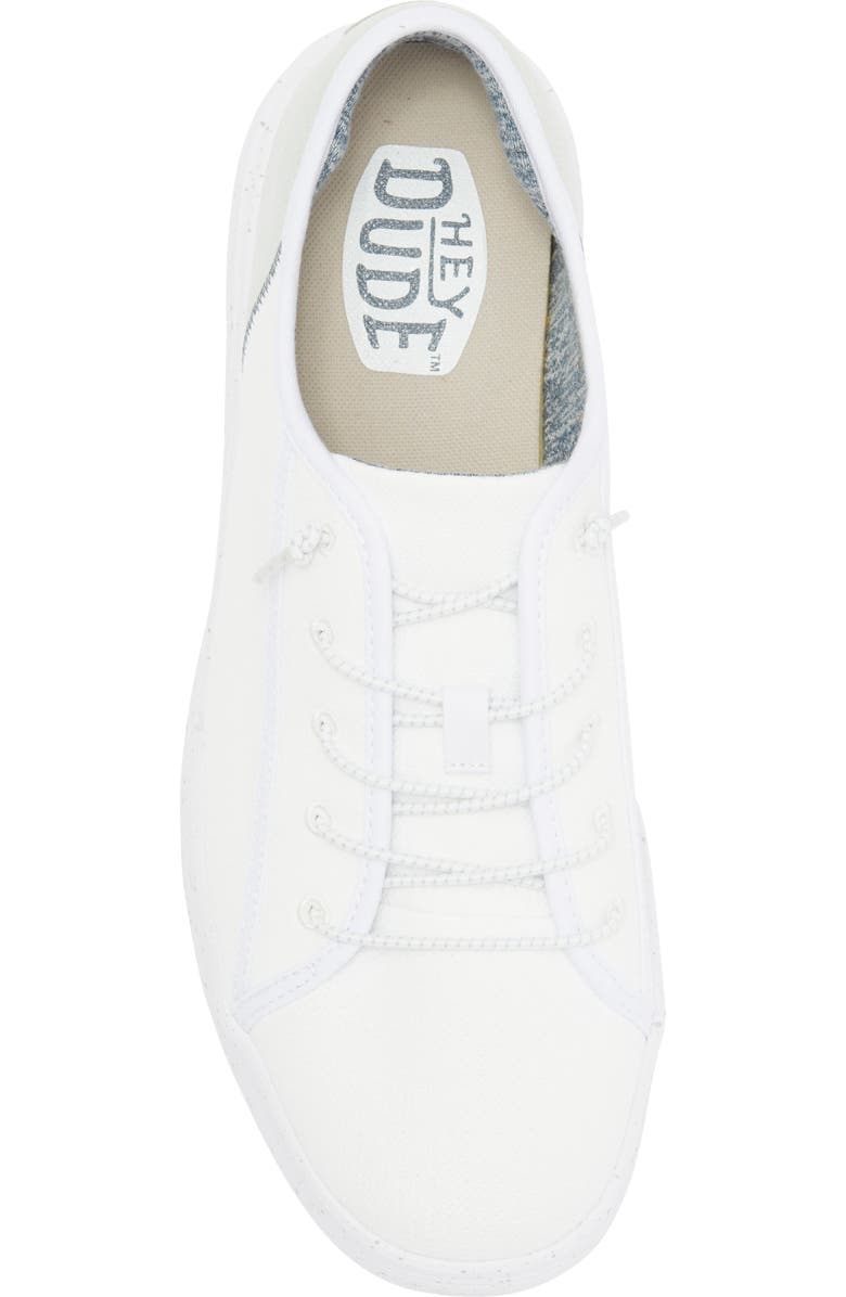 Hey Dude Cody Sport Mesh Sneaker, Alternate, color, White