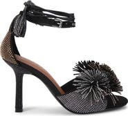 Kurt Geiger London Pompom Ankle Strap Sandal