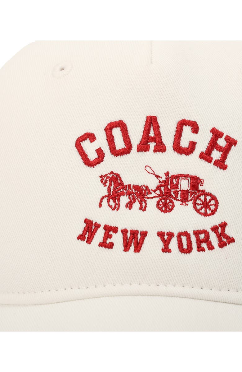 COACH Horse & Carriage Baseball Cap, Alternate, color, 