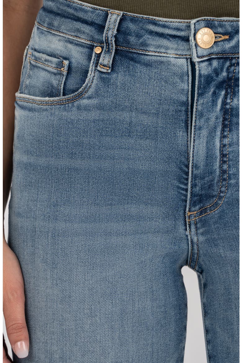 Reese High Waist Ankle Straight Leg Jeans, Alternate, color, AHEAD