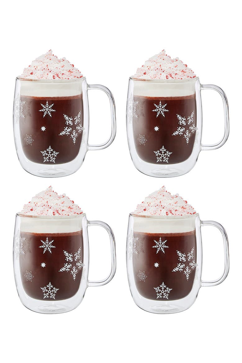 COFFEE GLASS MUG 12 OZ 355ML H, Alternate, color, STAINLESS STEEL