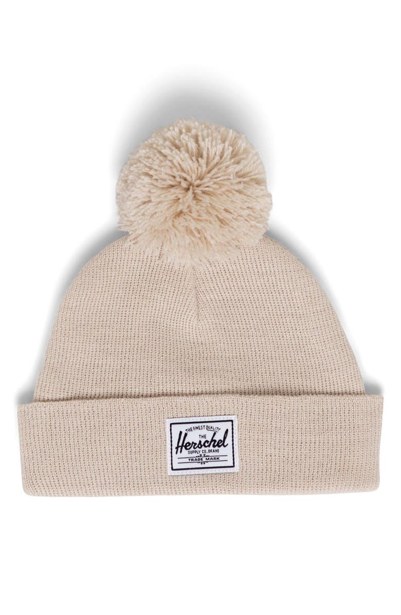 Herschel Supply Co. Baby Pom Beanie, Main, color, Moonbeam