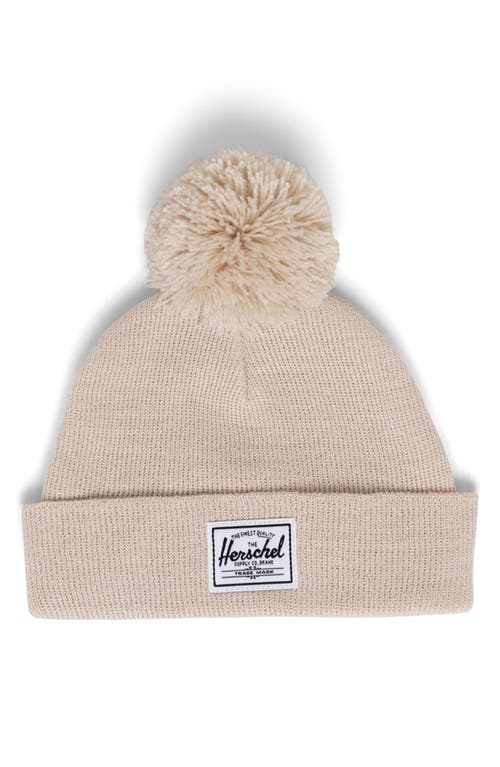 Herschel Supply Co. Baby Pom Beanie in Moonbeam 