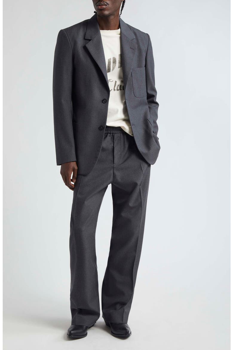 Journey Virgin Wool Sport Coat, Alternate, color, ANTRACITE/ MELANGE