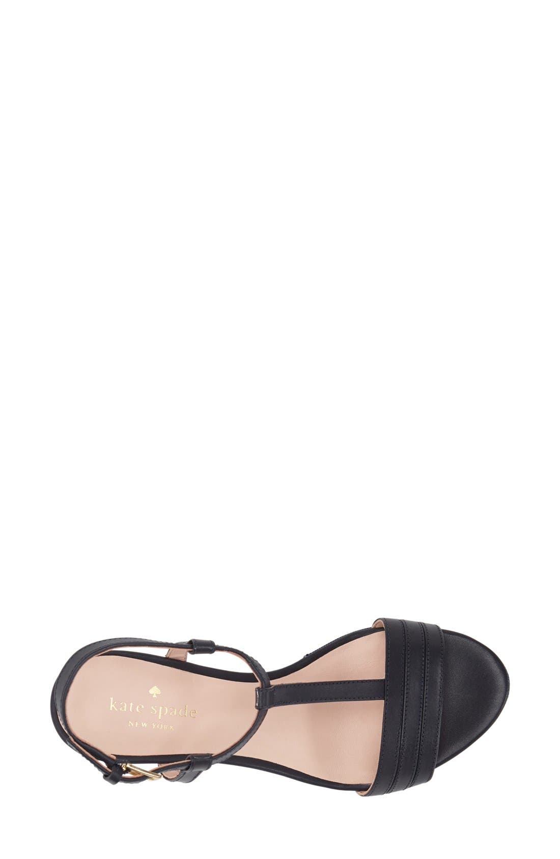 'tallin' wedge sandal, Alternate, color, NAVY