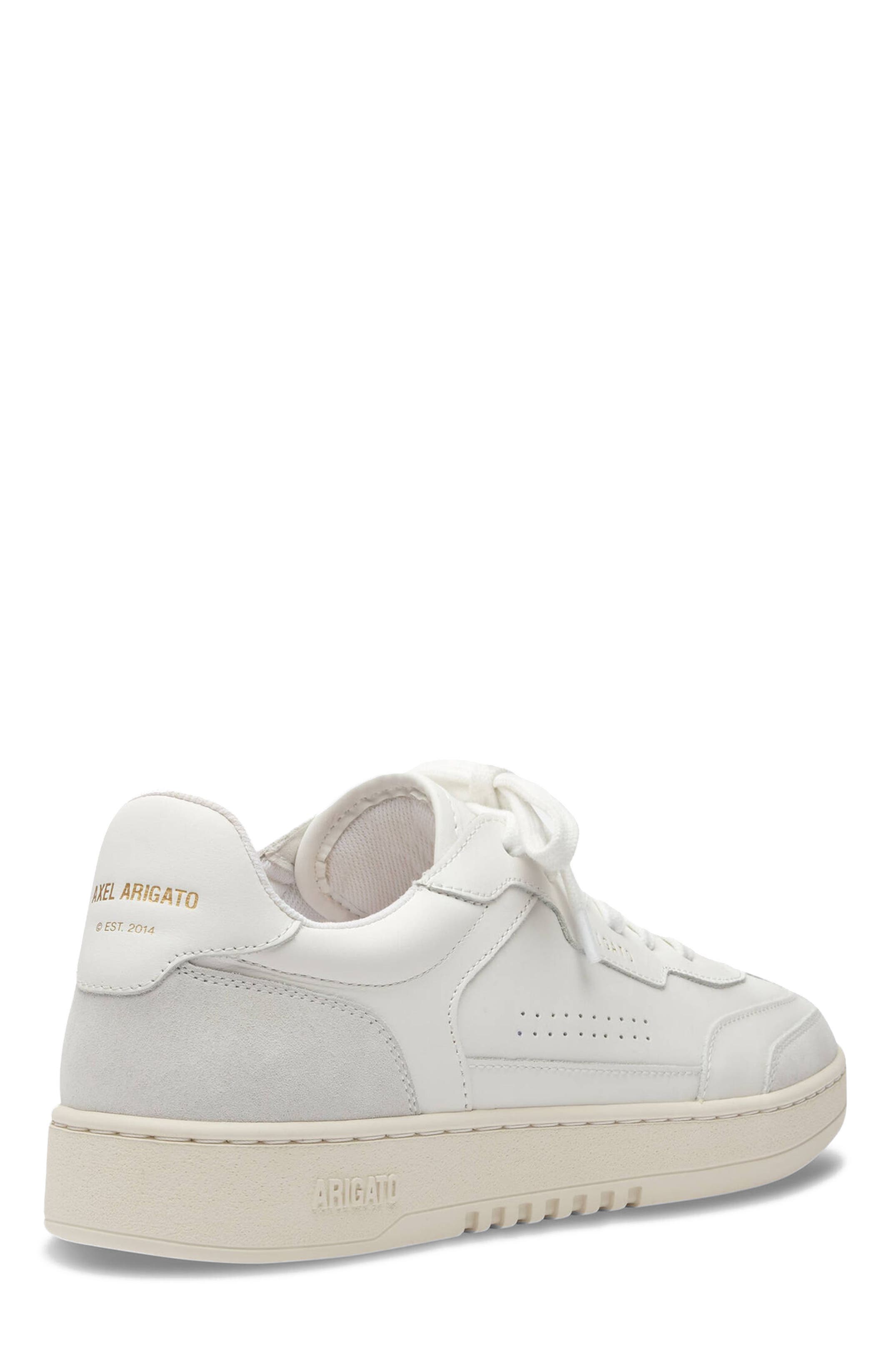 Axel Arigato Dice T-Toe Full Leather Sneaker - Men's, Alternate, color, White/Off White
