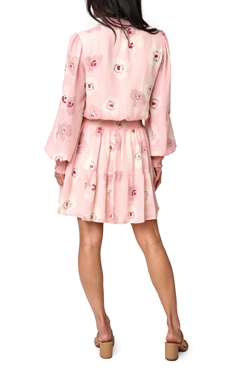 GIBSONLOOK Nasreen Floral Long Sleeve Dress, Alternate, color, 