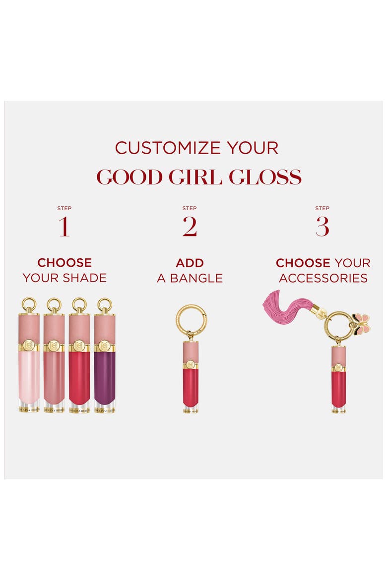 Good Girl Lip Gloss, Alternate, color, 310 CAROLINA RED