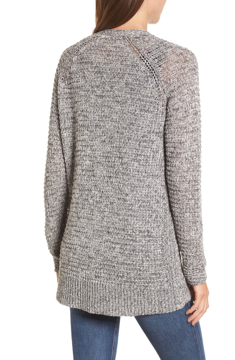 Caslon<sup>®</sup> Textured Cardigan, Alternate, color, 
