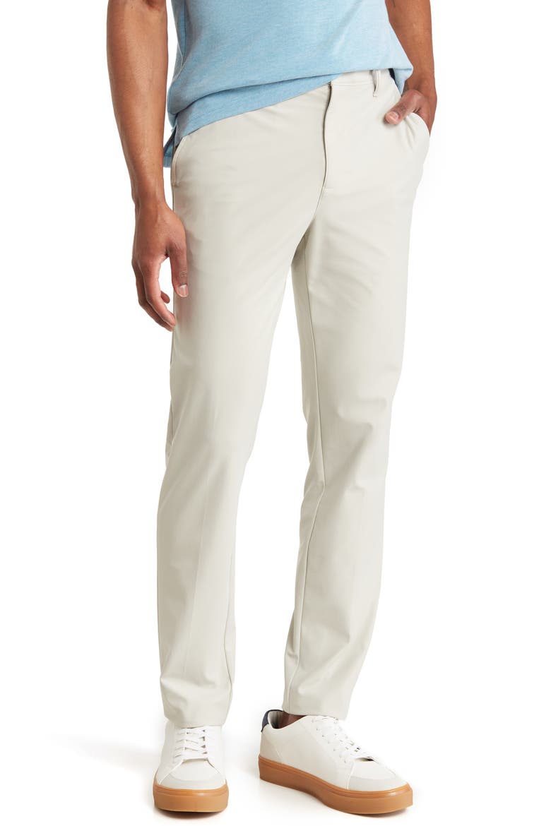 Tech Knit Chino Pants, Main, color, AGATE GRAY