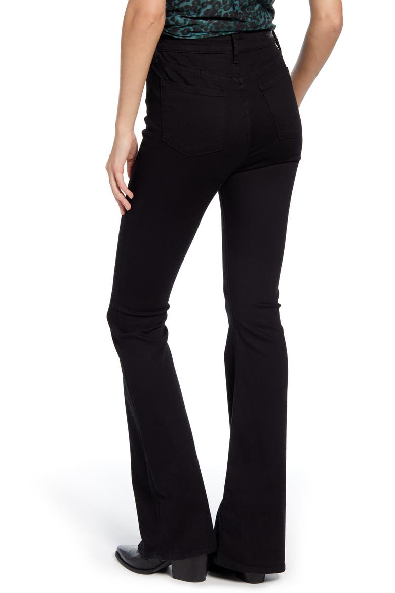 Bridgette High Waist Flare Jeans, Alternate, color, VALHALLA