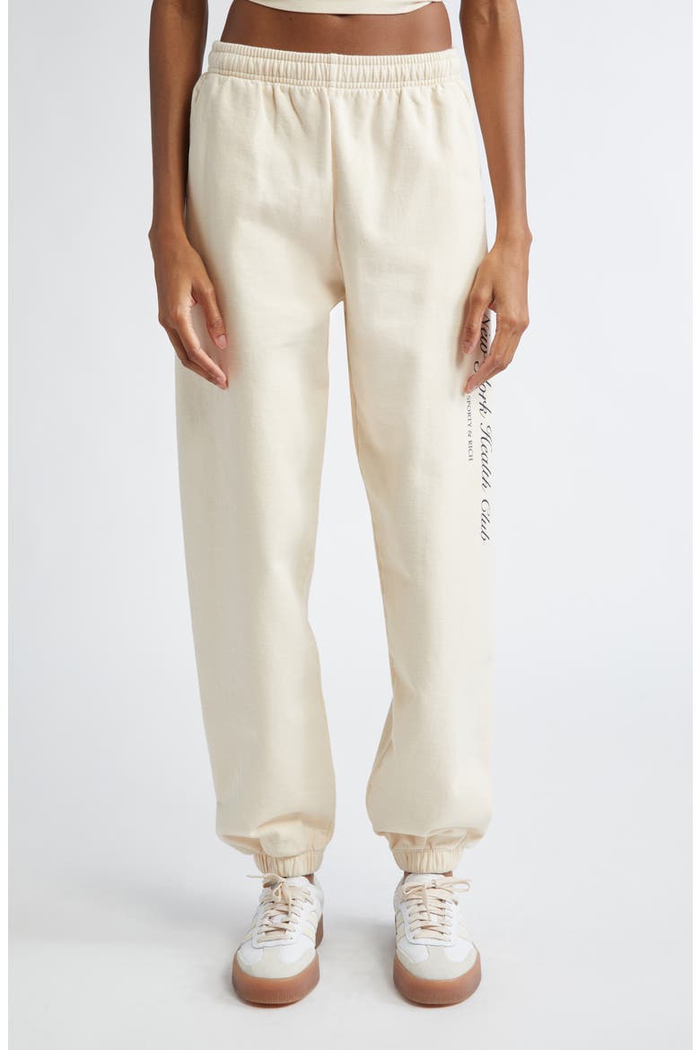NY Health Club Joggers, Main, color, CREAM