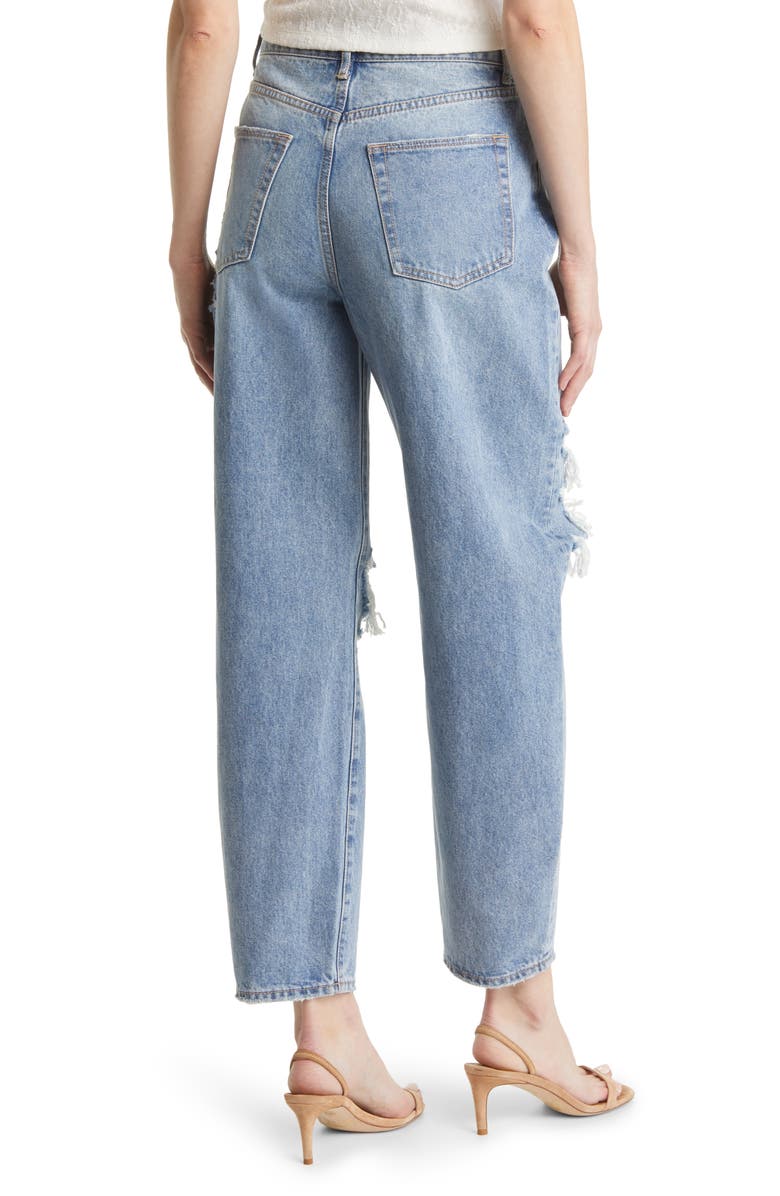 Lovers + Friends Easton High Waist Balloon Leg Jeans, Alternate, color, 