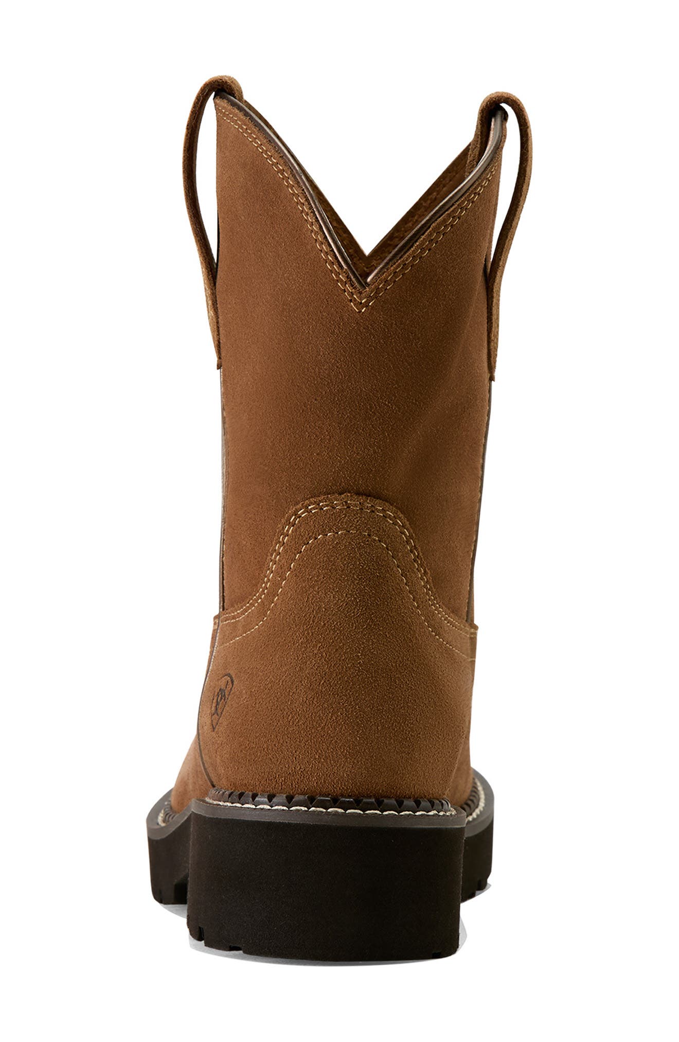 Fatbaby Slouch Western Boot, Alternate, color, CRUSHED PEANUT