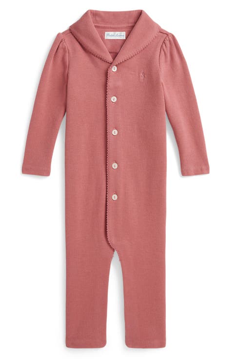 Kids' Estate Rib Cotton Coverall