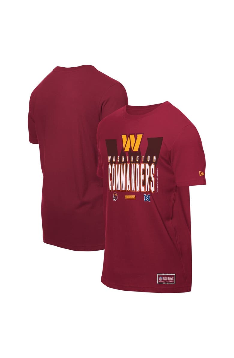 New Era Men's New Era  Burgundy Washington Commanders 2025 NFL Training Camp T-Shirt, Main, color, 