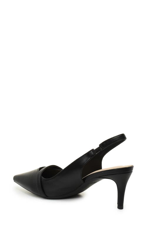 NICOLE MILLER NICOLE MILLER POINTED TOE SLINGBACK PUMP