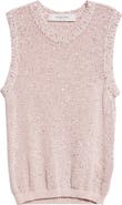 Golden Goose Sequin Mesh Knit Tank