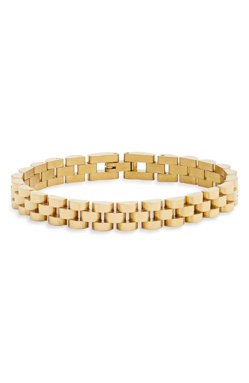 Nordstrom Watch Strap Link Bracelet, Stainless Steel in Gold at Nordstrom