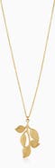 Oradina 14K Yellow Gold New Beginnings Pendant Necklace