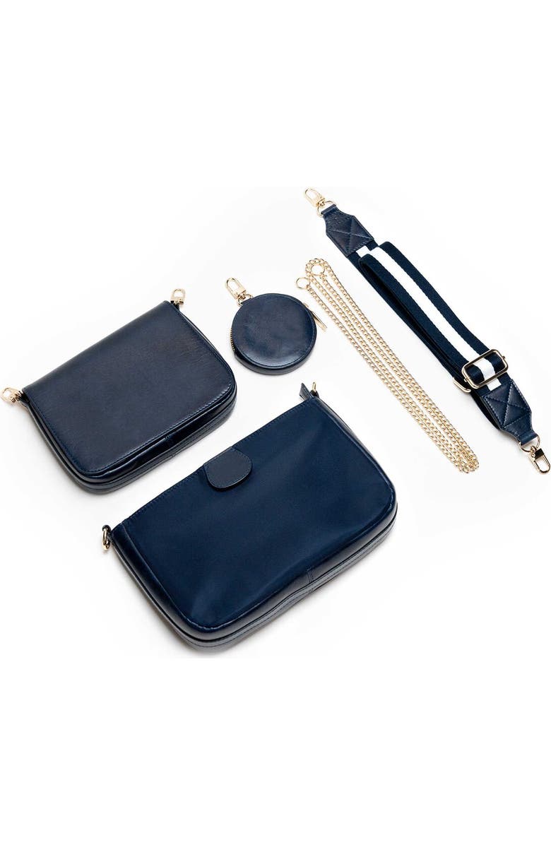 LUSSO St. Louis Cardinals Rianna Multi Pouchette Bag, Alternate, color, Navy