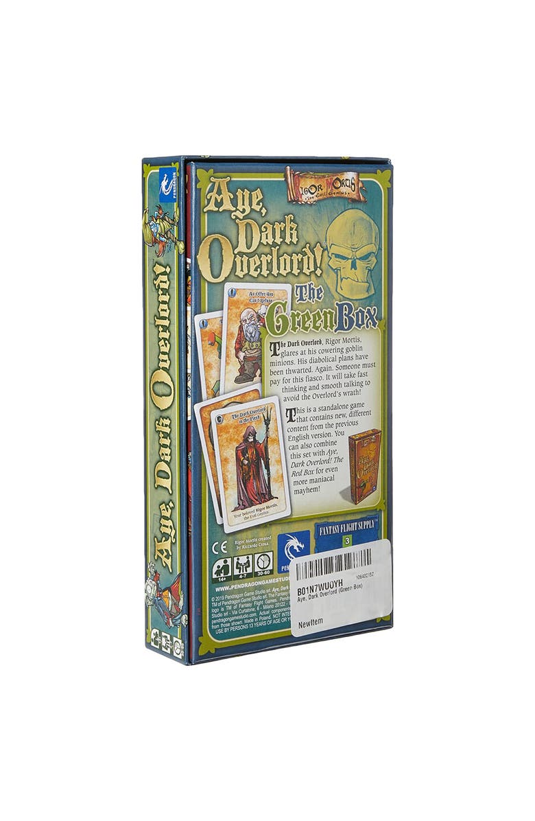 Pendragon Game Studio Aye, Dark Overlord! The Green Box Card Game, 47 Players, Alternate, color, Multicolored