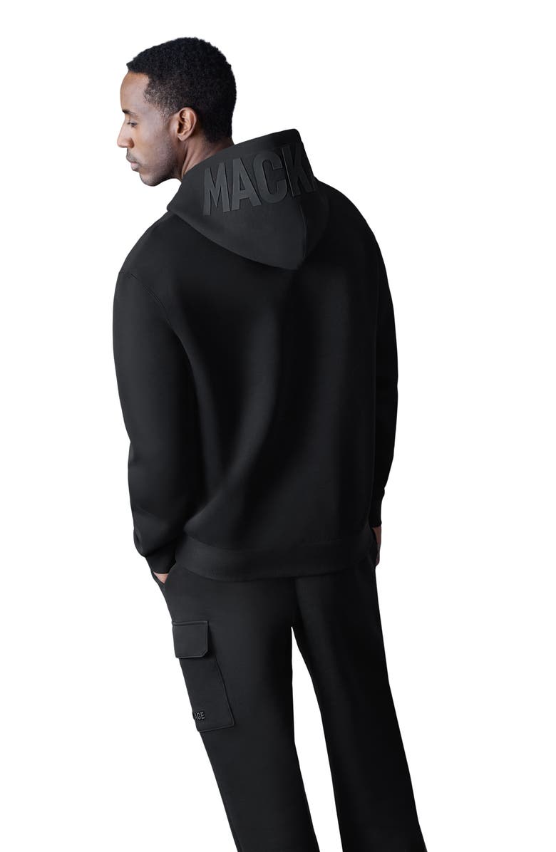 Mackage Kolton-Z Pullover Hoodie, Alternate, color, Black