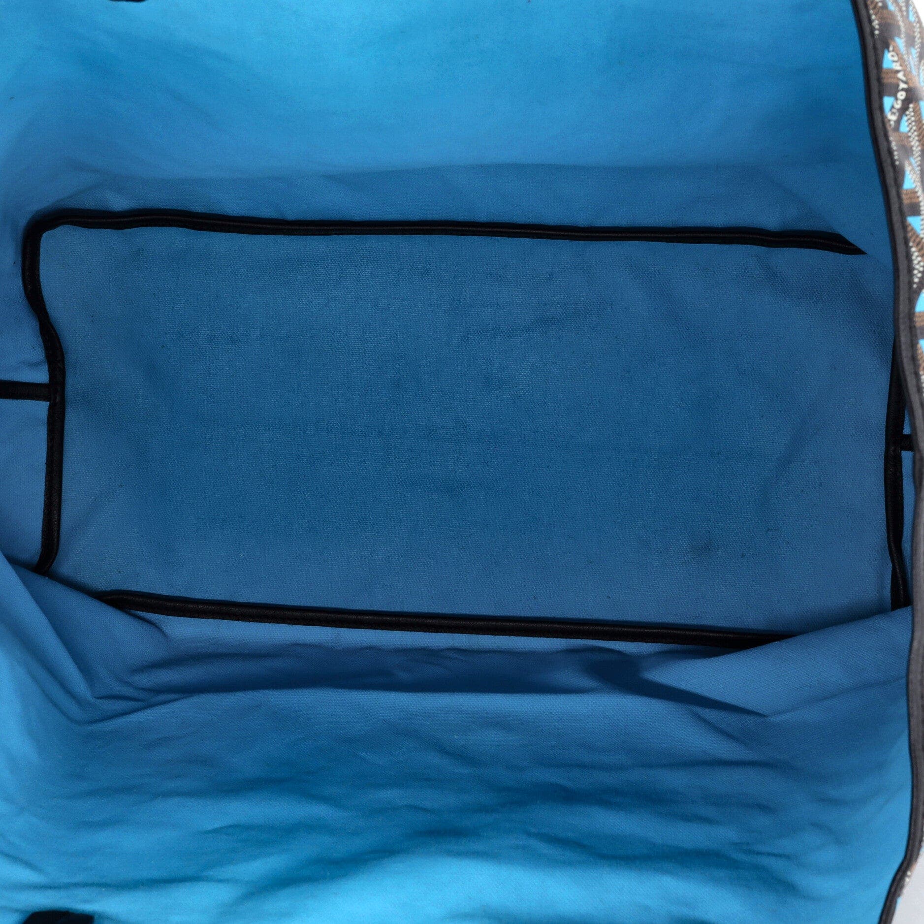 Saint Louis Tote Claire Voie Coated Canvas GM, Alternate, color, Blue