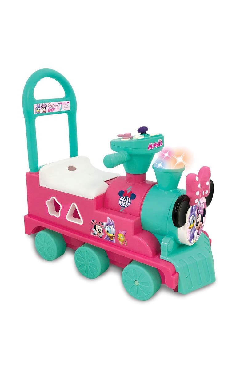 Kiddieland Disney Minnie Mouse Play N
 Sort Activity Train Rideon, Main, color, Multicolored