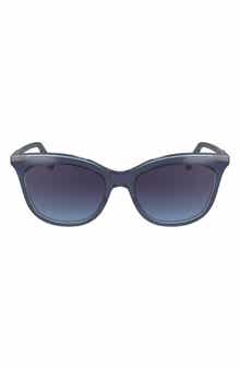 53mm Gradient Cat Eye Sunglasses