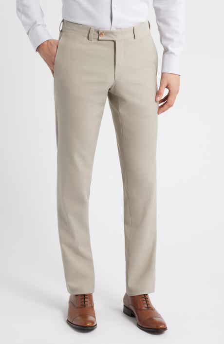 Jack Victor Palmer Stretch Cotton & Wool Pants
