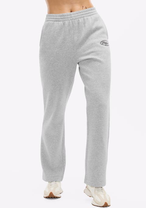 Soft Fleece Straight Leg Pant